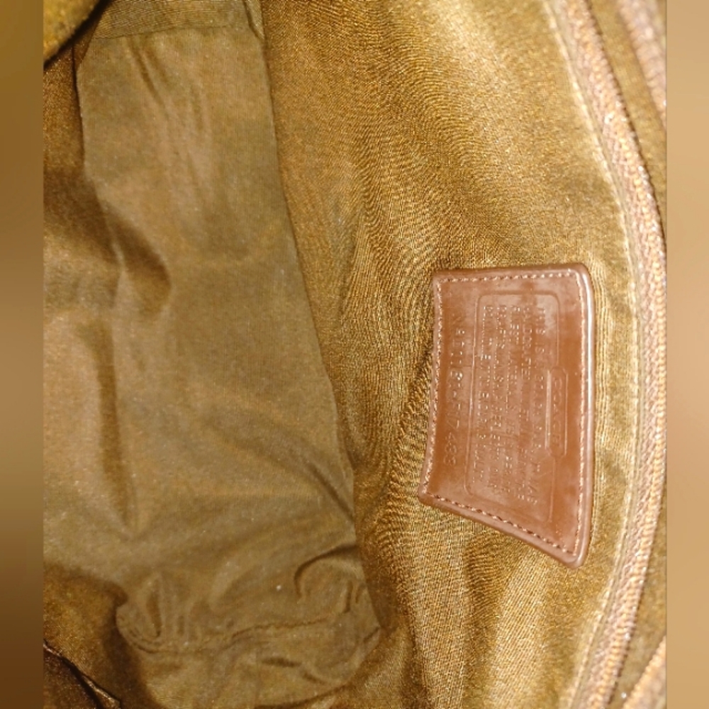 ❌️SOLD❌️ Coach Brown Handbag - Picture 5 of 5